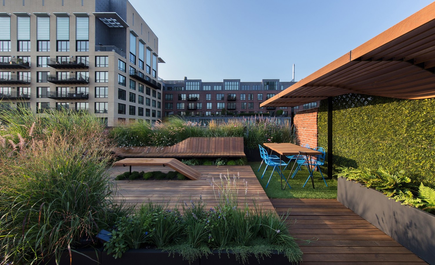 18个“露台花园”设计案例，打造属于自己的屋顶梦幻空中花园_绿色