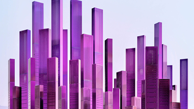 紫薇广场“声波”雕塑
