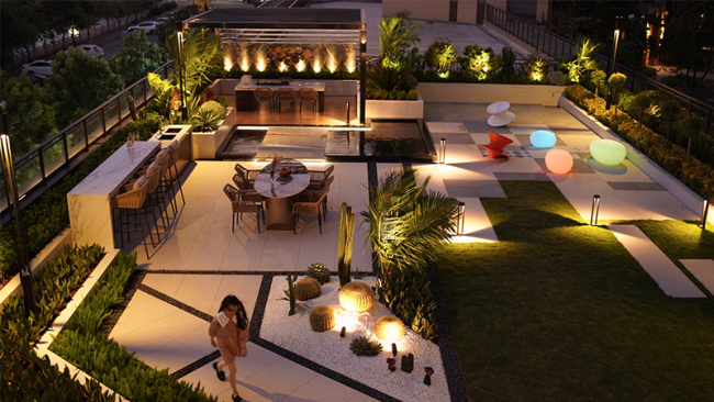 潮州龙光阳光水岸屋顶花园设计项目