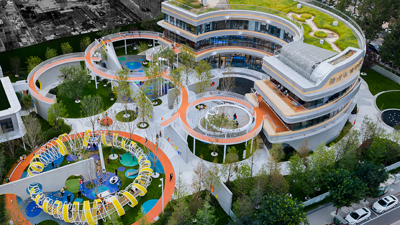石家庄融创未来中心幼儿园景观