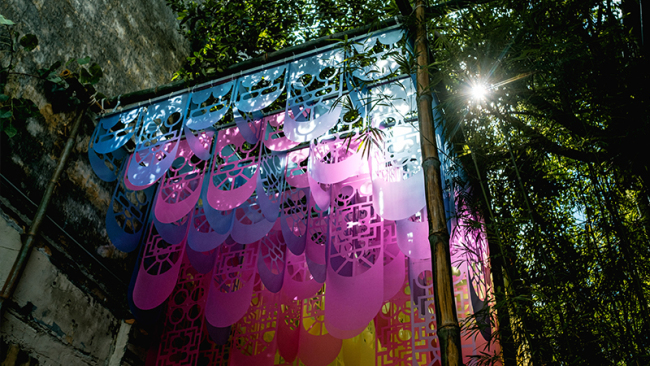 吉隆坡“无尽之窗”艺术装置