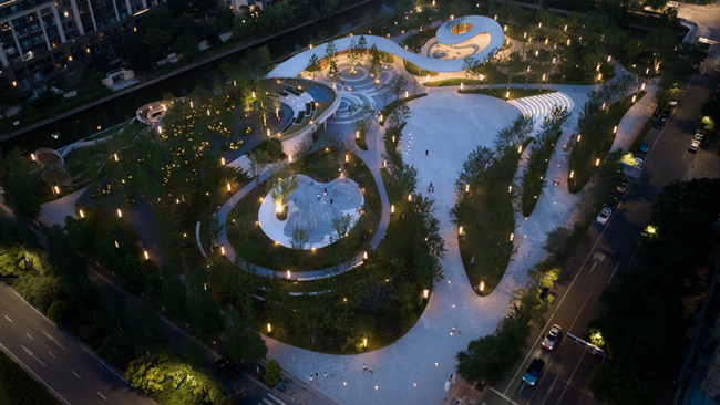 中新南京生态科技岛口袋公园景观设计