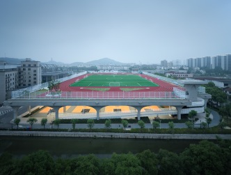 绍兴·文理学院风雨操场/Indoor Sports Field of Shaoxing University 