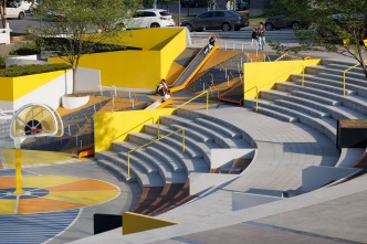 宜昌发展大道篮球公园/Yichang Development Avenue basketball Park