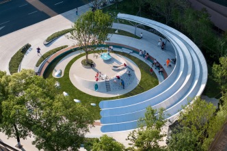 宜昌·旋转水滴公园/Rotating Water Drop Park