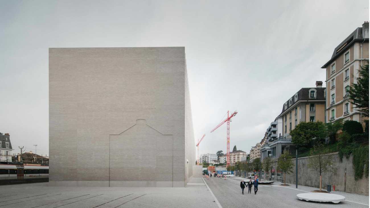公共空间的延续：瑞士 Lausanne 美术博物馆
