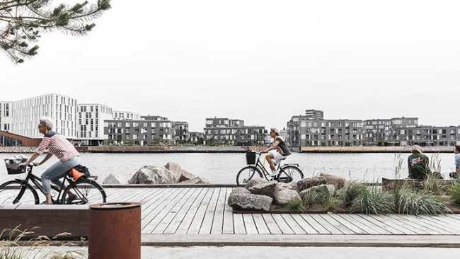 哥本哈根滨河空间：Sandkaj 长廊 