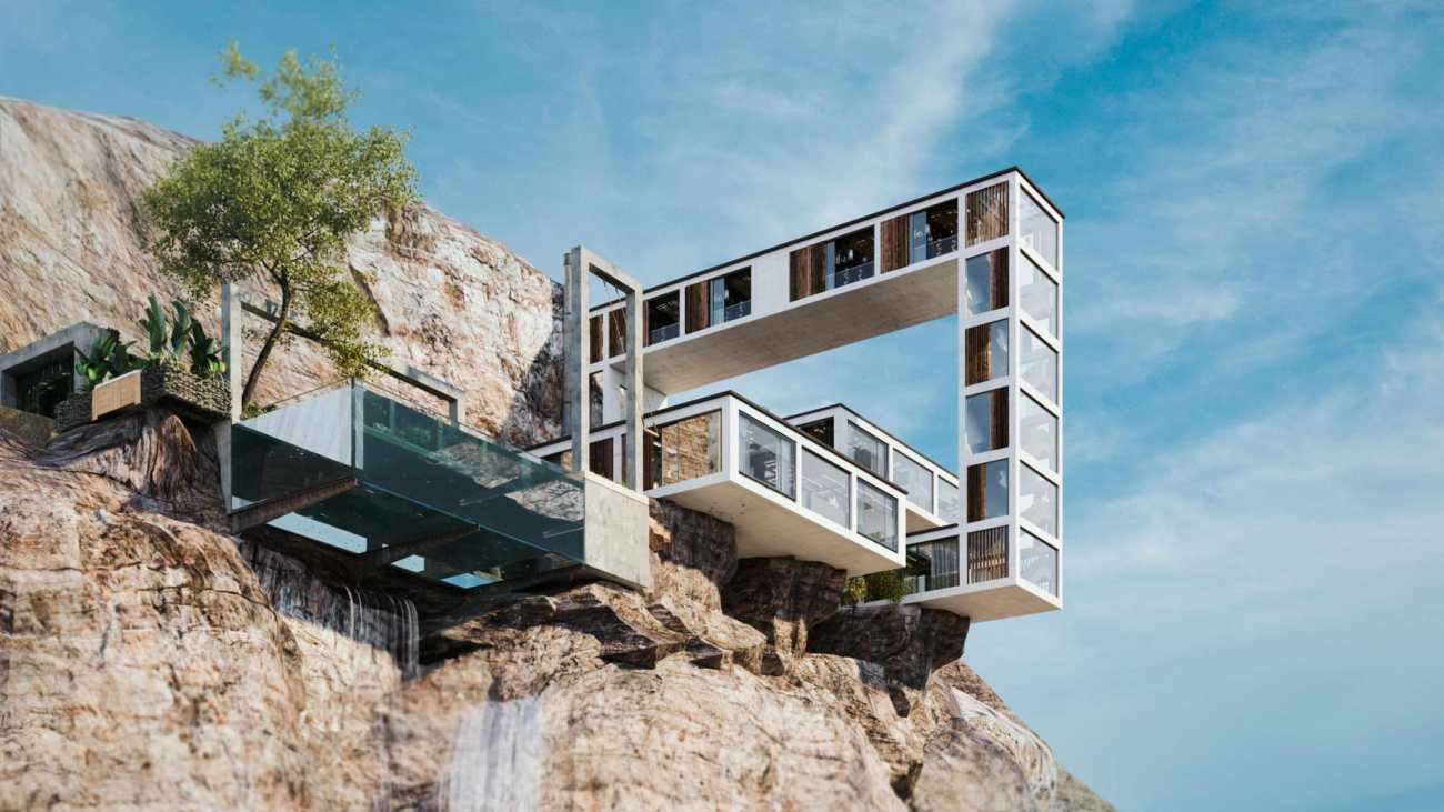 山崖住宅 概念设计