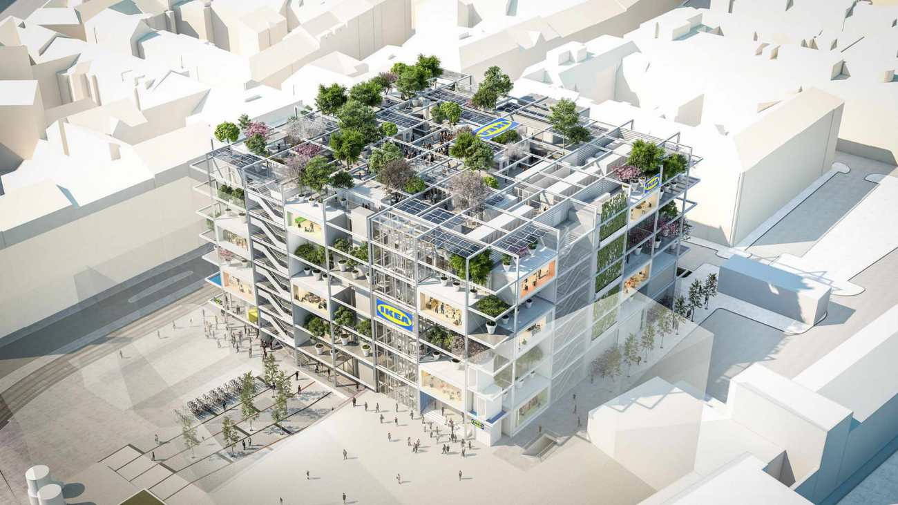 维也纳 宜家城市中心 概念设计