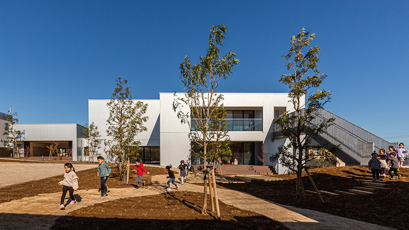 design labo「培育孩子们身体和心灵的大地园舍」日本建筑幼儿园儿童